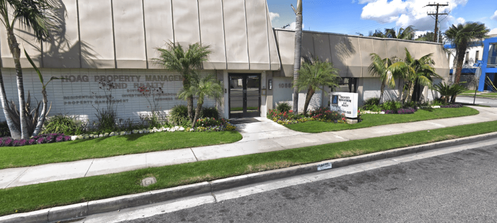 Hoag Property Management Inc Building in Downey, CA